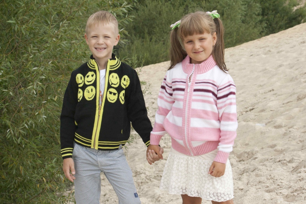 Детская вязанная одежда - Текстильпринт